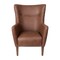 Flash Furniture Dark Brown Faux Leather Wingback Accent Chair QY-B235-DBR-GG - alternate 9